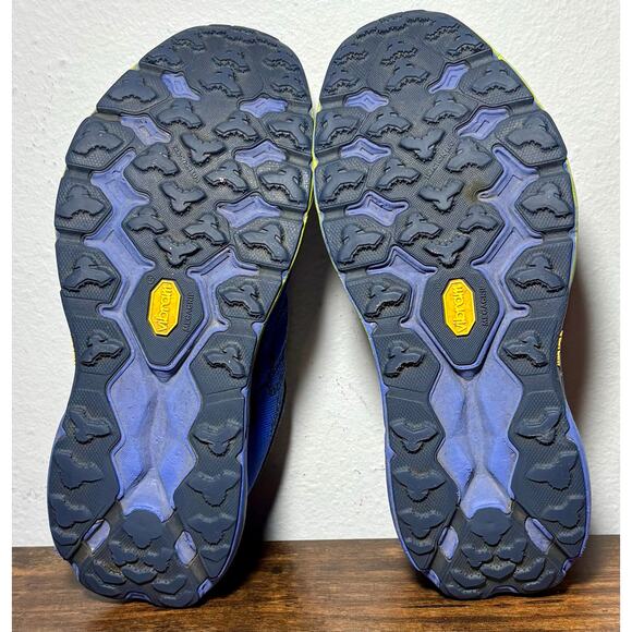 Hoka Speedgoat 5 Shoes Mens 8.5D Outer Space Bluing Trail Hiking Vibram Terrain - Picture 9 of 12